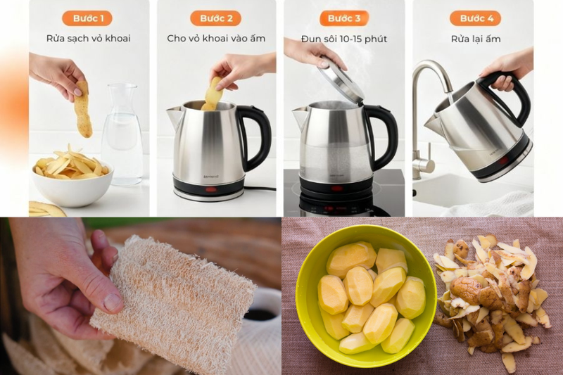 c&aacute;ch l&agrave;m sạch cặn trong ấm nước si&ecirc;u tốc (5)