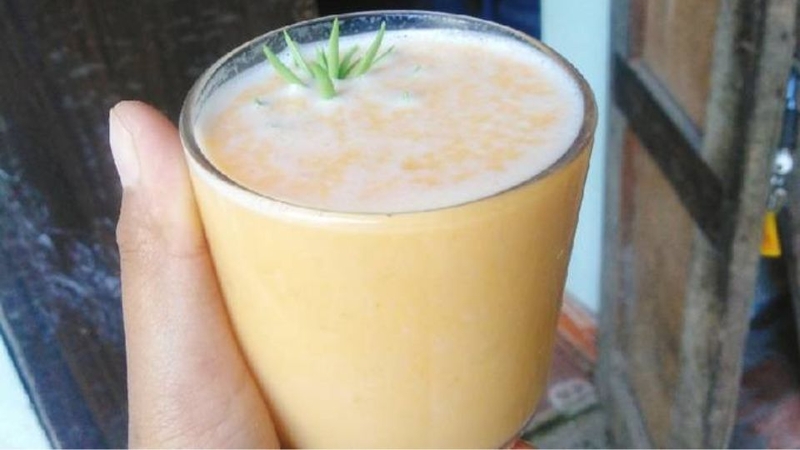 Lưu ý khi làm sinh tố khoai lang