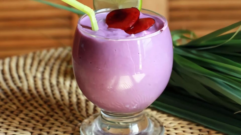 Lợi ích sức khỏe của sinh tố khoai lang