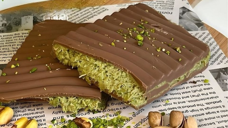 cách làm socola Dubai 11