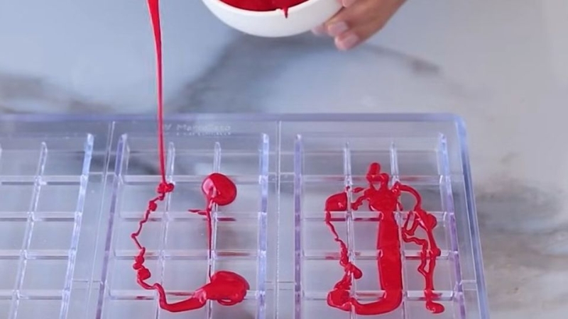 cách làm socola Dubai 3