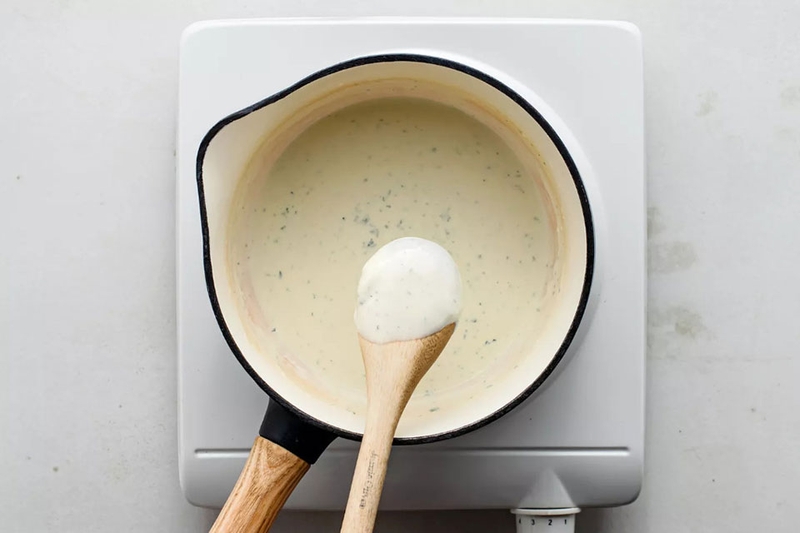 Cách làm sốt phô mai chấm thịt nướng - 03