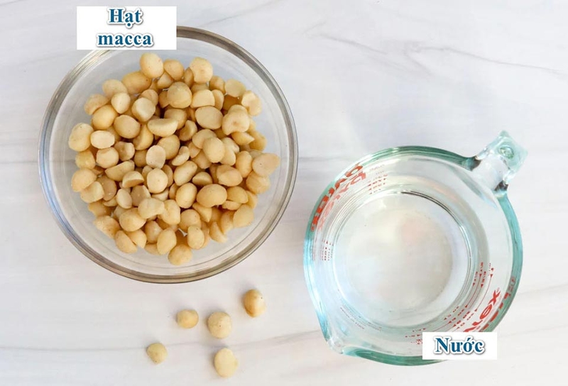 Cách làm sữa hạt macca - 04
