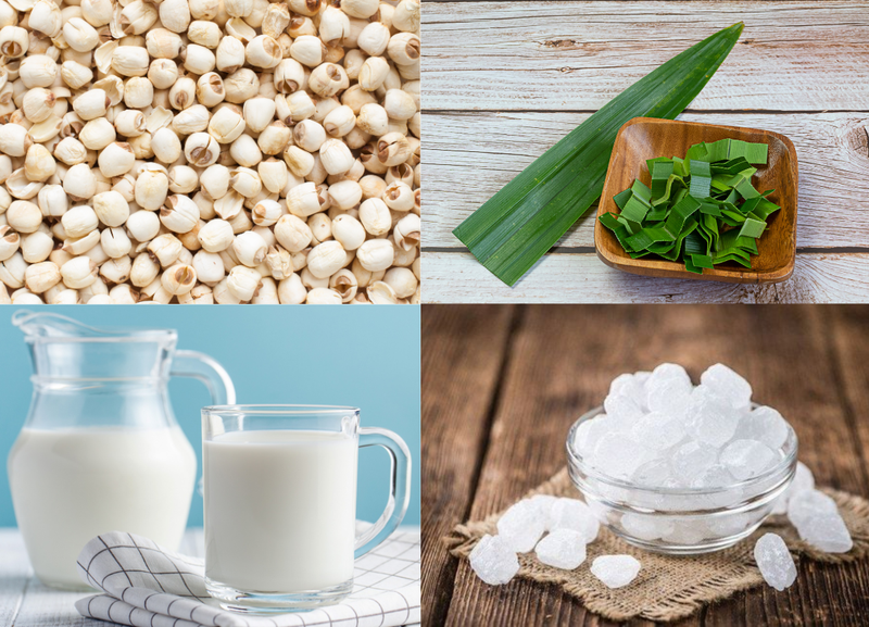 cách làm sữa hạt sen không cần máy -  hình 3