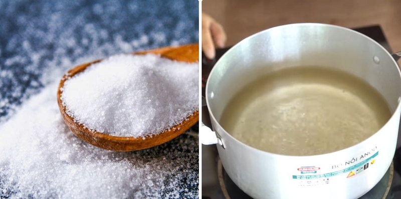 Cách làm sương sâm không cần nang mực 8