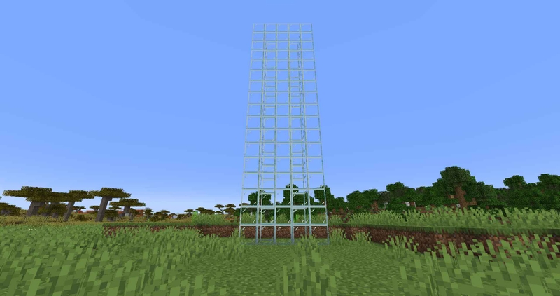 cách làm thang máy trong Minecraft hình 2