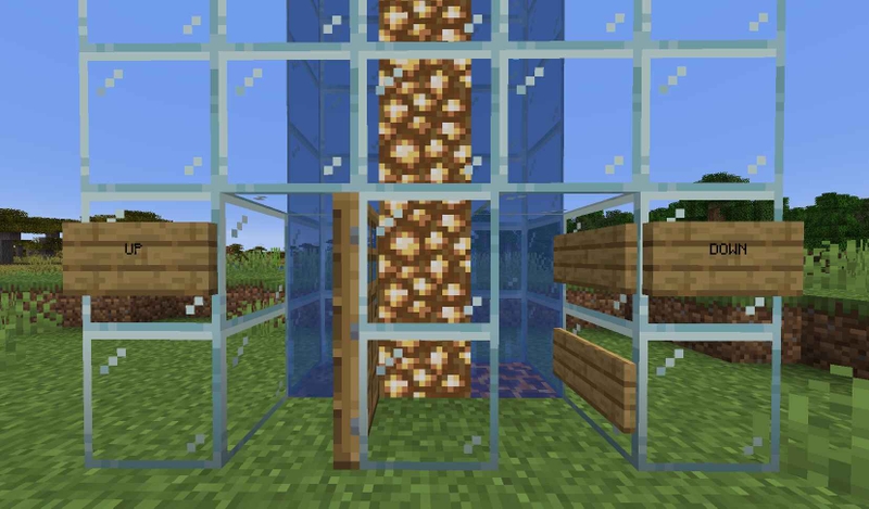 cách làm thang máy trong Minecraft hình 7