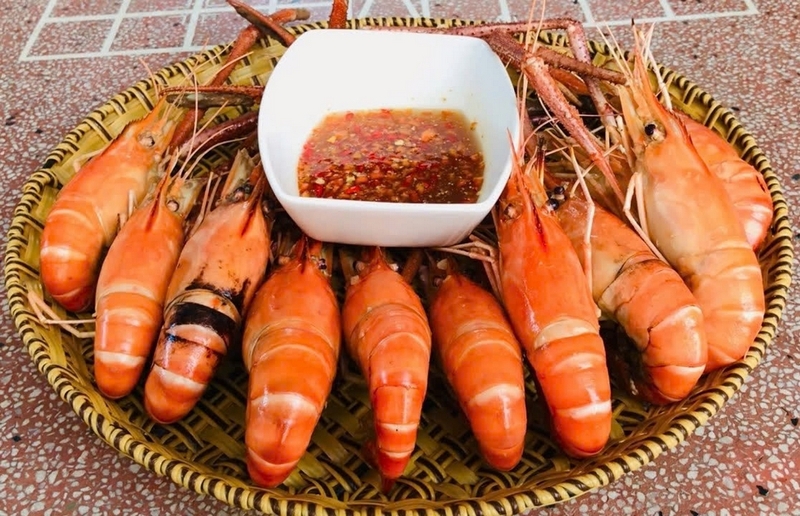 cách làm tôm càng xanh hấp bia ảnh 2