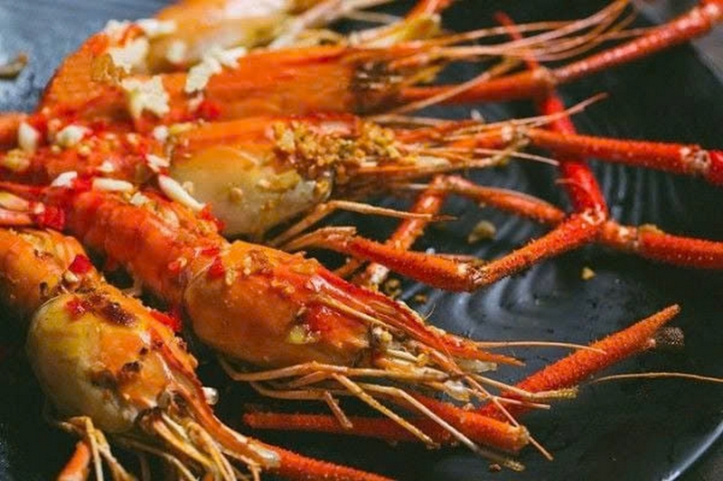cách làm tôm càng xanh hấp bia ảnh 6