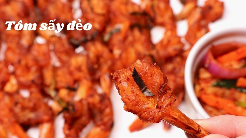 cách làm tôm sấy dẻo ảnh 14