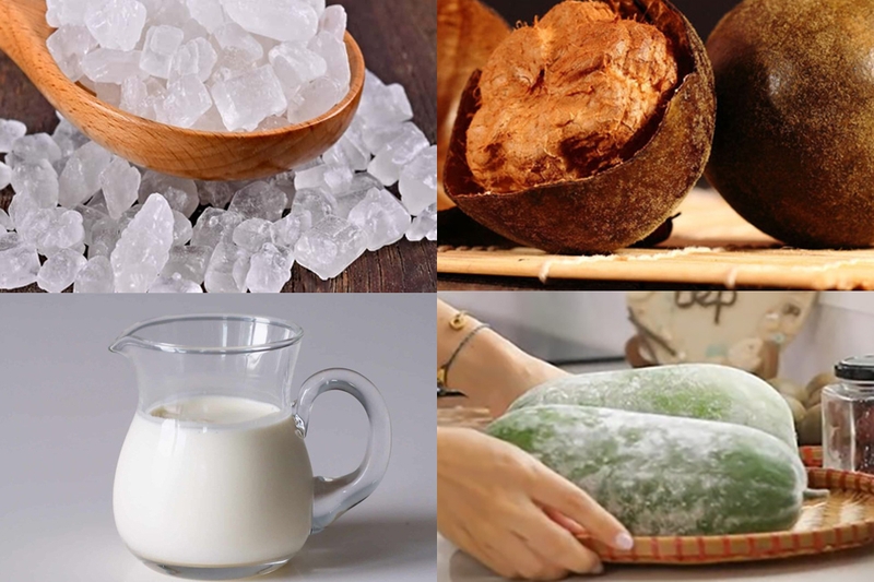 cách làm trà sữa bí đao (hình 1)