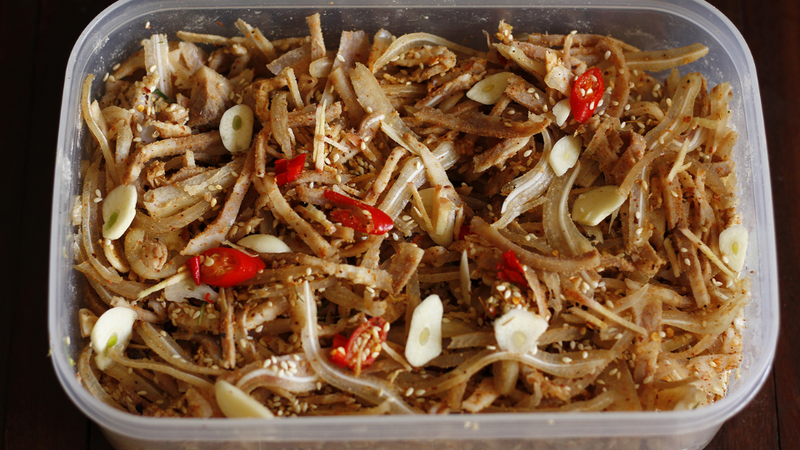 Cách làm tré Huế 4