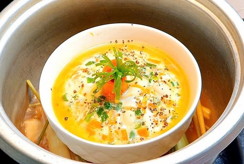 cách làm trứng hấp cho bé ảnh 4