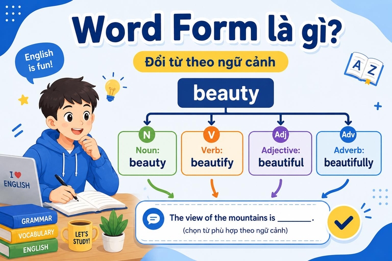 cách làm word form các dạng bài tập tiếng anh ảnh 2