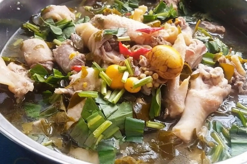 cách làm xáo gà bánh mướt ảnh 5