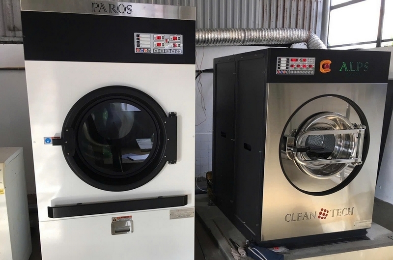 cách lắp đặt máy giặt công nghiệp ảnh 1