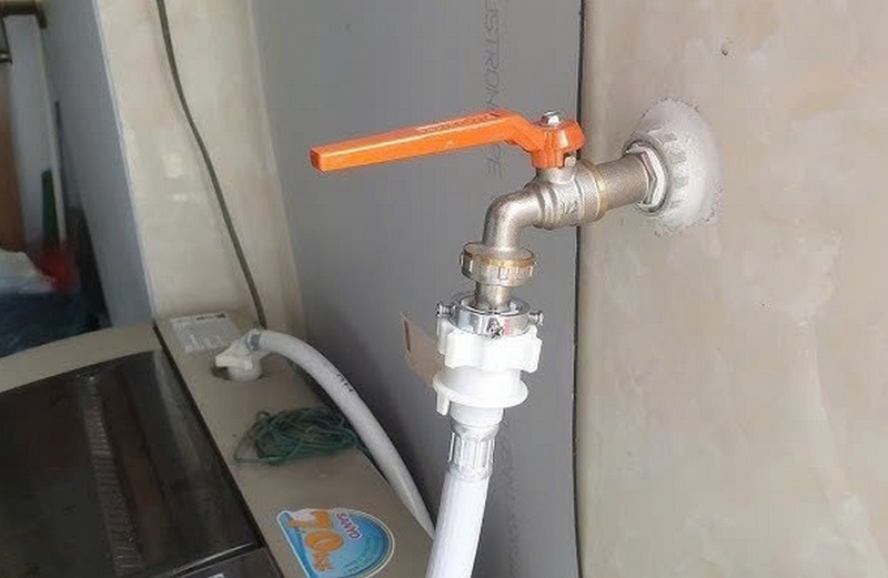 Cách lắp đặt máy giặt Samsung cửa ngang ảnh 2