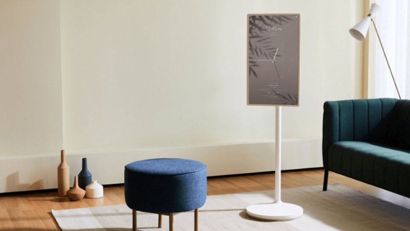 Những linh kiện của bộ sản phẩm tivi di động LG StanbyME