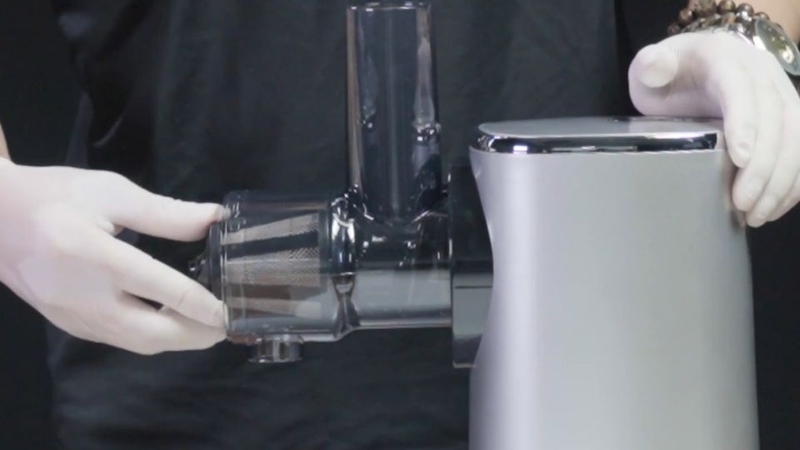 cách lắp máy ép chậm Sunhouse 2