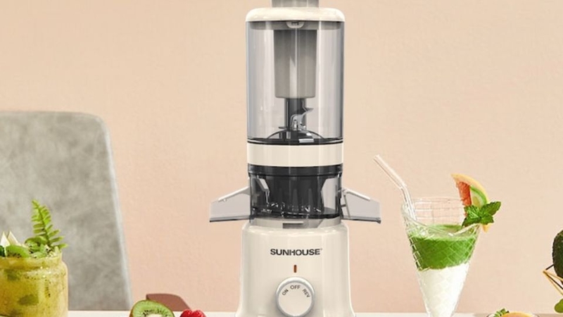 cách lắp máy ép chậm Sunhouse 5