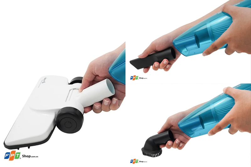 cách lắp máy hút bụi Deerma 2