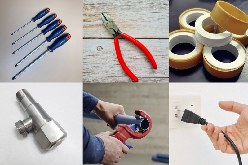 c&aacute;ch lắp m&aacute;y lọc nước karofi 11 l&otilde;i (2)