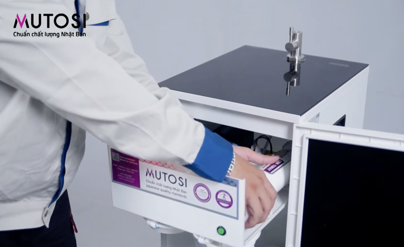 c&aacute;ch lắp m&aacute;y lọc nước mutosi - H&igrave;nh 8