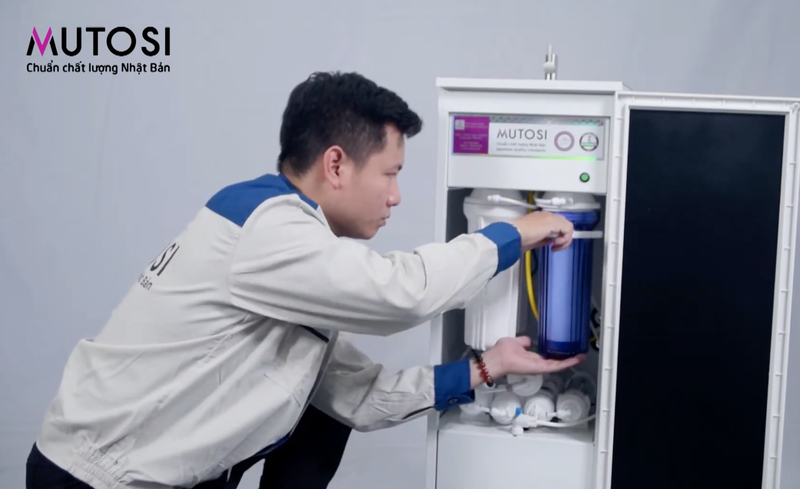 c&aacute;ch lắp m&aacute;y lọc nước mutosi - H&igrave;nh 9