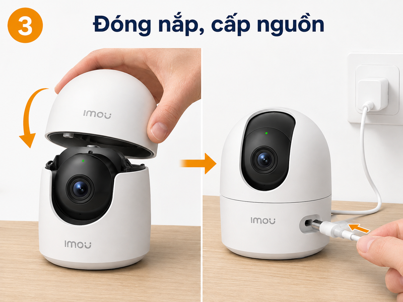 cách lắp thẻ nhớ camera IMOU 5