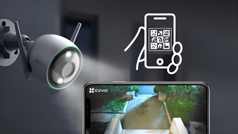 cách lắp thẻ nhớ vào camera Ezviz 5