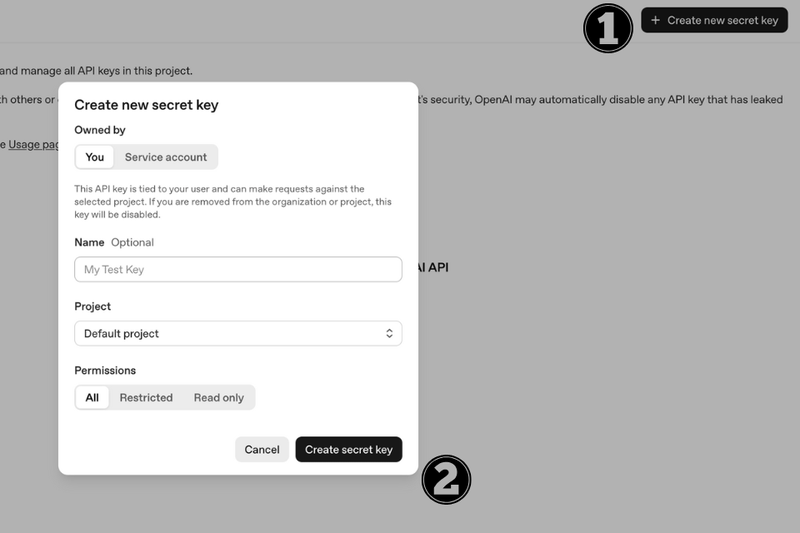 Cách lấy API Key ChatGPT (5)