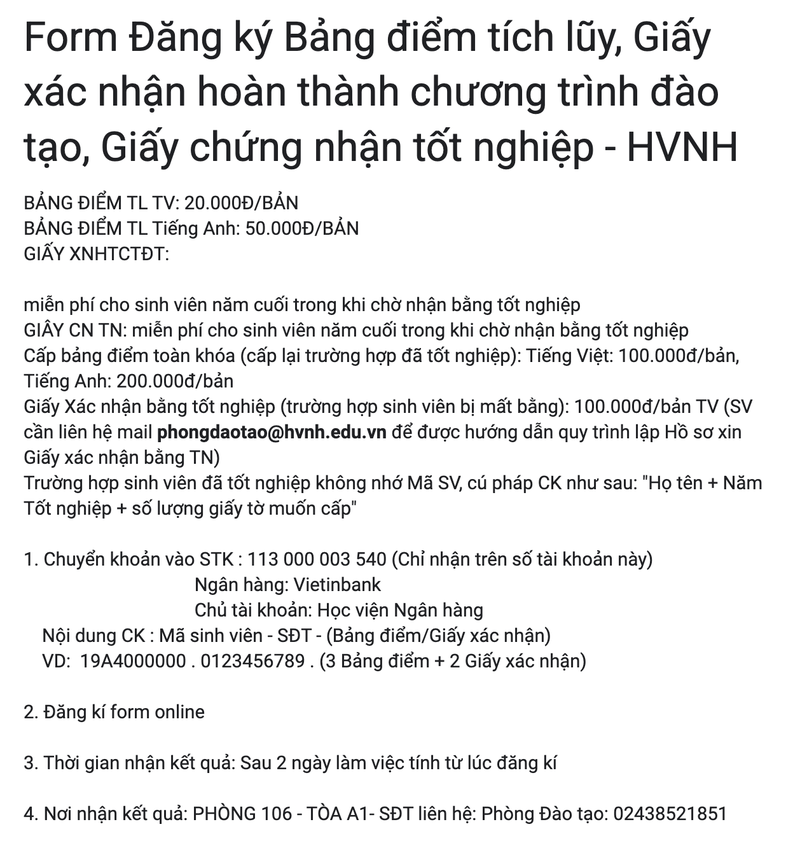 cách lấy bảng điểm đại học online - Hình 6