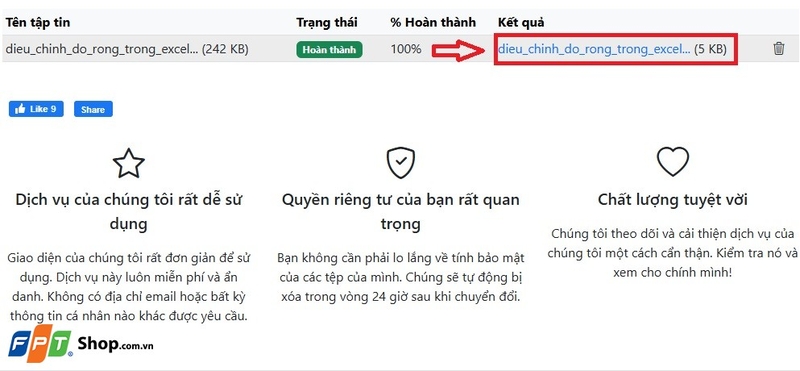 cách lấy dữ liệu từ ảnh vào Excel không lỗi font 4