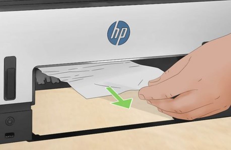 cách lấy giấy bị kẹt trong máy in HP LaserJet 4