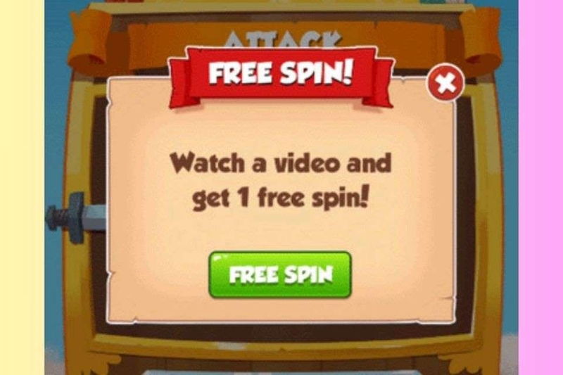 Lấy lượt quay Coin Master bằng cách xem video