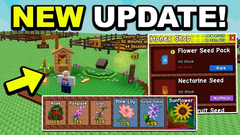 cách lấy mật ong trong Grow a Garden 3