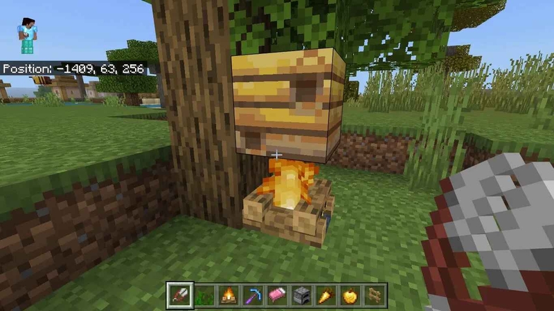cách lấy sáp ong trong Minecraft hình 4