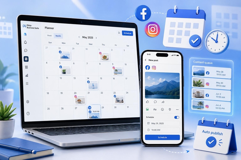 cách lên lịch đăng bài Facebook hình 2