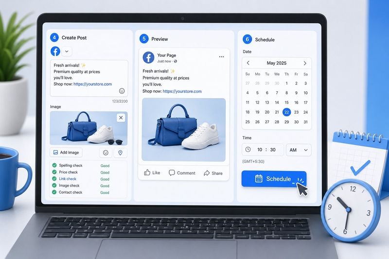 cách lên lịch đăng bài Facebook hình 5