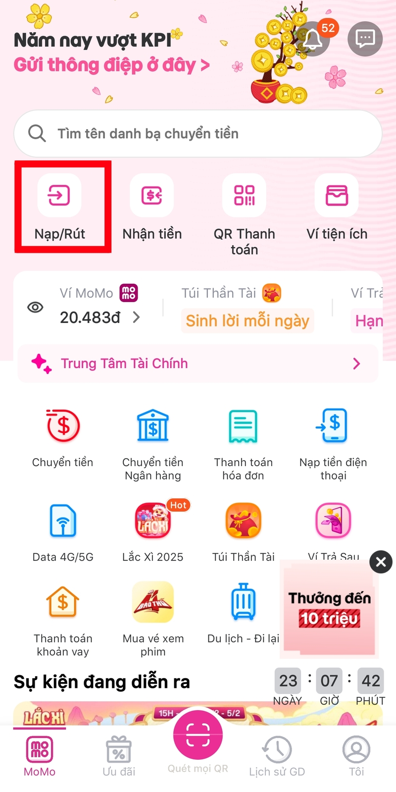 cách liên kết momo - 10