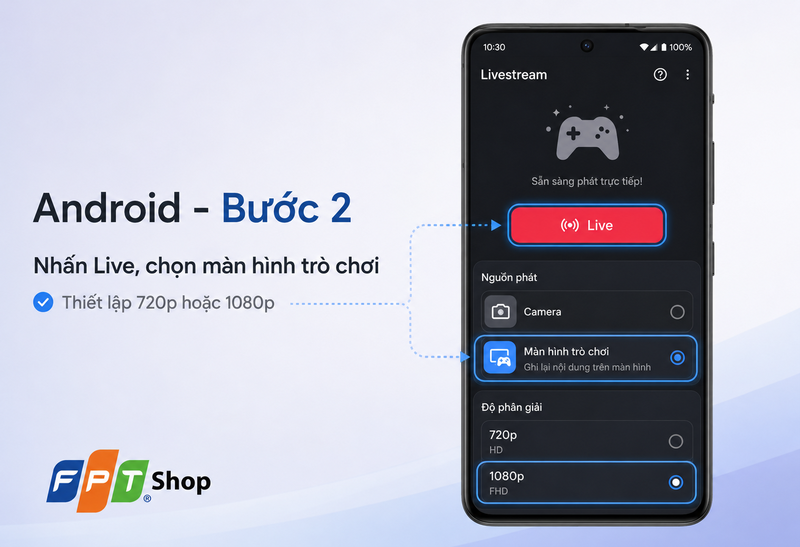 cách livestream Liên Quân Mobile 2