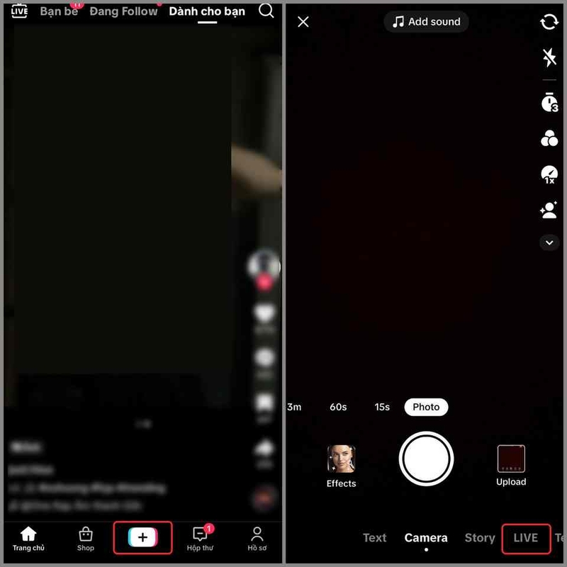 Cách live TikTok đơn giản từ A – Z