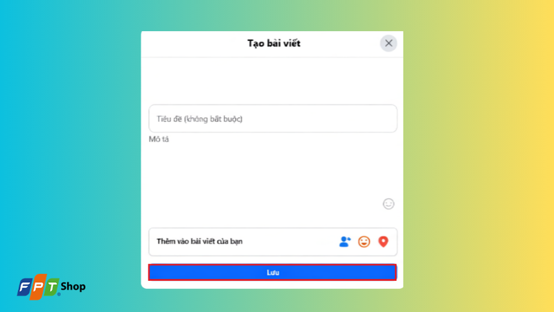 Nhập tiêu đề, mô tả