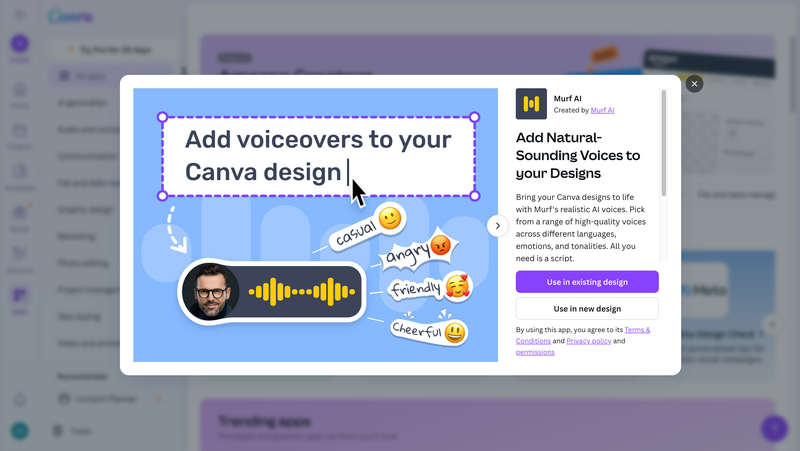 cách lồng tiếng trên canva - Hình 10
