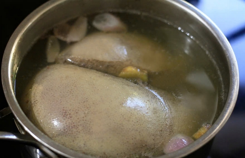 cách luộc gan lợn ảnh 3