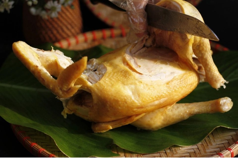 Cách luộc và lọc gà đẹp mắt 5