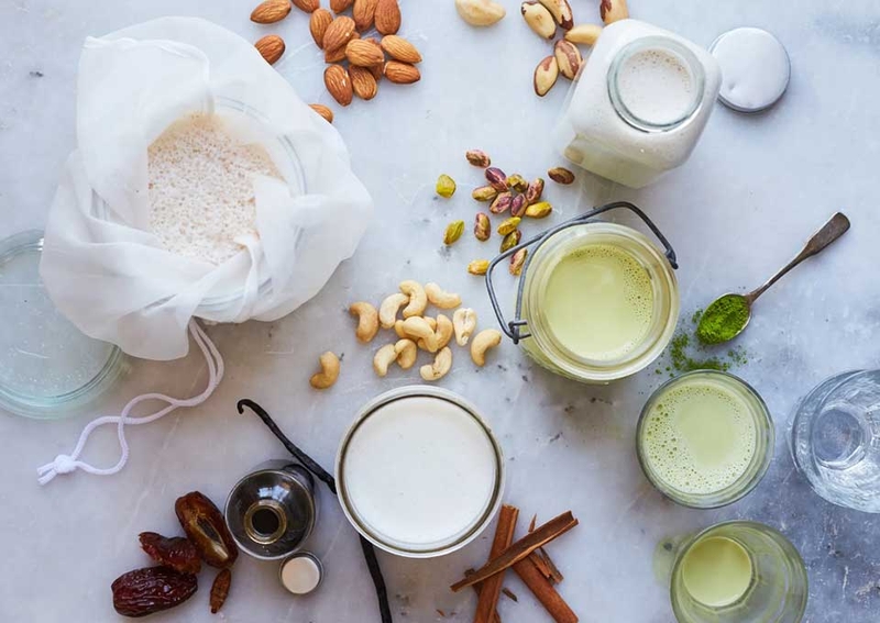 Cách mix các loại hạt làm sữa - 09