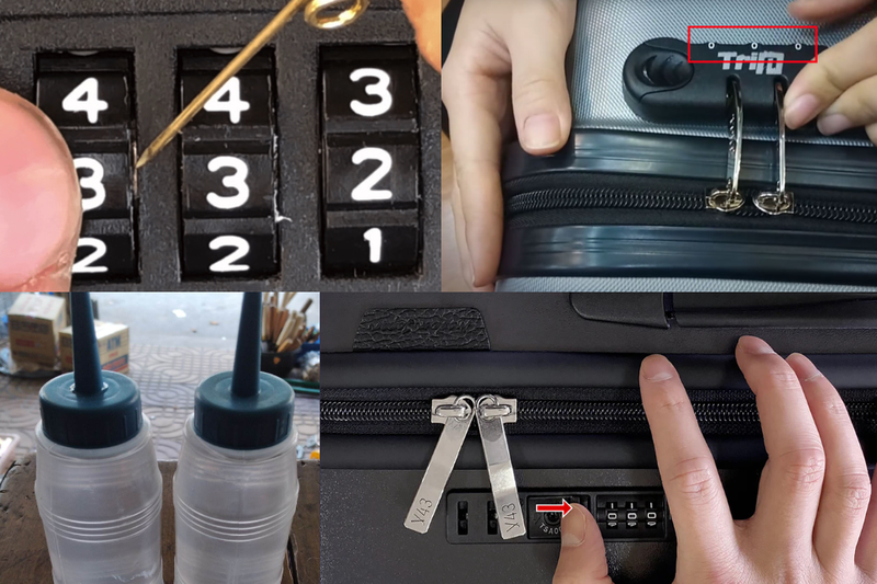 cách mở khóa vali 3 số khi quên mật khẩu (2)