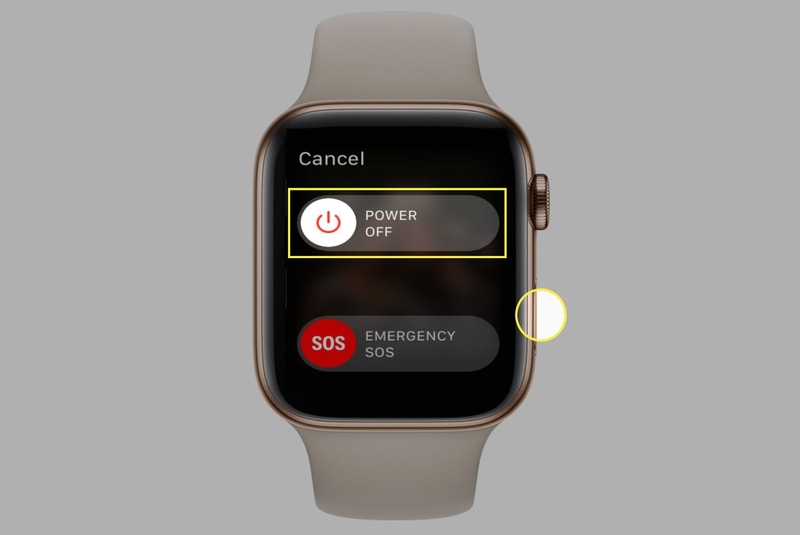 cách mở nguồn Apple Watch khi hết pin 3