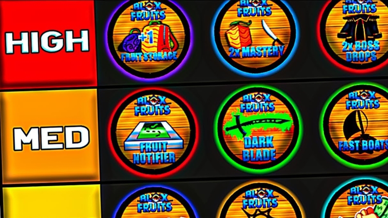 Các loại Game pass phổ biến trong Blox Fruits